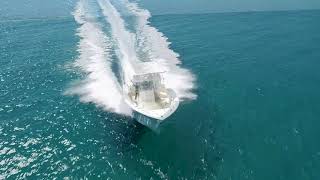 Cobia 262 Center Console Running [upl. by Moe]