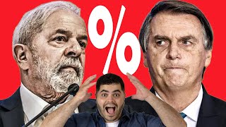 ⚠️ PROVA que Eleições 2022 foram FRAUDADAS 🤯 Média Aritmética da Porcentagem de Lula e Bolsonaro [upl. by Hutchins]