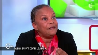 Christiane Taubira quotje ne suis pas une victime je suis une ciblequot  C à vous  23032015 [upl. by Osy]