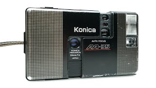 Konica AA35  Recorder  Point and Shoot Film Camera [upl. by Ykcub]