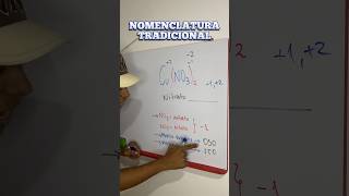 Nomenclatura TRADICIONAL👨🏽‍🏫 quimica clases nomenclatura viral parati fyp foryou short [upl. by Gareth667]