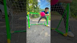 Small Sport Football Goal Post Net With BallFootball Set Indoor Outdoor Football Sport Games [upl. by Huntley]