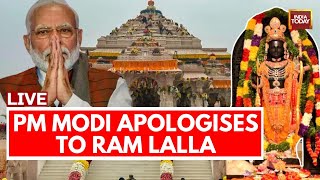 PM Modi Speech LIVE PM Modi Live Speech At Ram Mandir  Ram Mandir Inauguration News  India Today [upl. by Michaele]