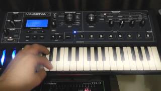 MiniNova My Classic Synth Patches – Jean Michel Jarre – Depeche Mode [upl. by Ramoj662]