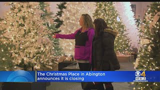 The Christmas Place in Abington plans to close [upl. by Ehsom690]