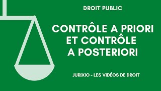 Le contrôle de constitutionnalite a prioria posteriori [upl. by Ailefo]