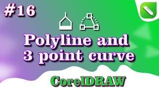 16 Polyline and 3point curve [upl. by Rotman]