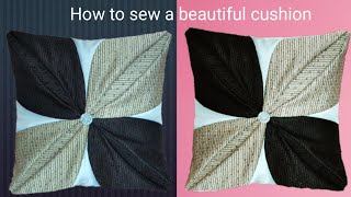 how to make beautiful cushion covers at home [upl. by Bonilla315]