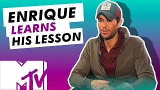 Enrique Iglesias Definitely Learned His Lesson About Drones  MTV Music [upl. by Roane328]