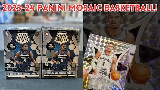 202324 PANINI MOSAIC BASKETBALL Can Victor Wembanyama Save This Product [upl. by Nadia]