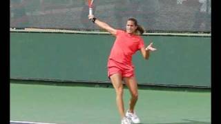 Amelie Mauresmo  Backhands in Slow Motion [upl. by Sander]