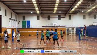 VFUM U19B vs MISFITS  Men Div 2 Set 1  10 Mar 2024 [upl. by Margareta584]