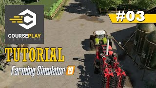 CoursePlay Tutorial How To ReFill SeederFertilizer  Farming Simulator 19 [upl. by Namar192]