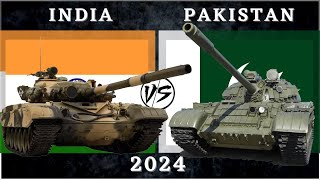 Pakistan vs India Military Power 2024  Indian Army vs Pakistan Army [upl. by Eliott]