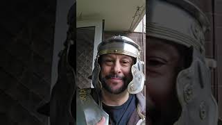 Cleaning my Roman armour lorica segmentata [upl. by Delanos]