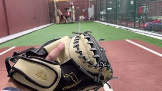 Catching With My New 44 Pro Catchers Mitt [upl. by Ahsan]