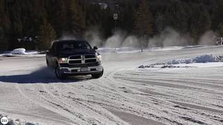 Nokian Hakkapeliitta LT3 on Dodge Ram 1500 Hemi 57 litres [upl. by Meeka106]