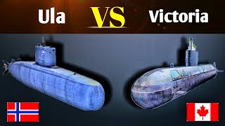 Norwegian Ula Class VS Canadian Victoria Class Submarine  Which would win [upl. by Staley]