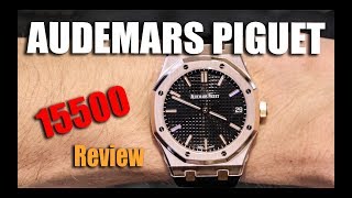 Audemars Piguet 15500OR Review vs 15400 [upl. by Eedyah]