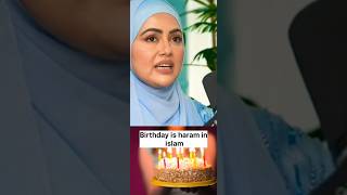 sana khan says Happy Birthday is haram in islam in Rubina dilaik show sanakhan rubinadilaik islam [upl. by Aianat739]