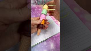 Ice cream Highlighters Stationery Back to School asmr stationery backtoschool [upl. by Atillertse527]