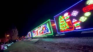 2024 CPKC Holiday Train Rolls Out of Mechanichville NY  11 25 24 [upl. by Frodin]