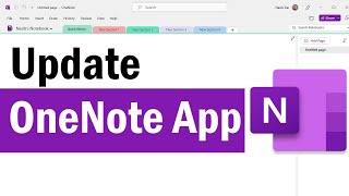 Update OneNote  How to Update Microsoft OneNote  How To Update Onenote To Latest Version  OneNote [upl. by Yi]