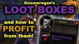 Using Gnomeregan LOOT BOXES to PROFIT GOLD  Season of Discovery [upl. by Latta]