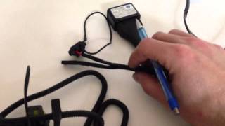 BiXenon HID wiring harness explained [upl. by Enilav706]