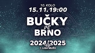 1 liga M  10 kolo TJ Sokol Bučovice  VK Brno [upl. by Eelesor]