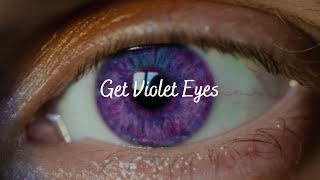 Get Violet Eyes  Subliminal Audio [upl. by Otilia798]