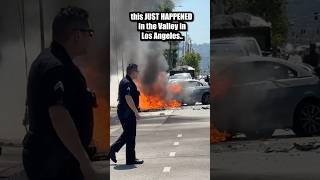 Police Chase in Los Angeles Ends In DISASTER 😳 [upl. by Joceline169]