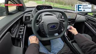 Subaru Solterra Model Year 2024 first onboard test  POV [upl. by Ieluuk330]