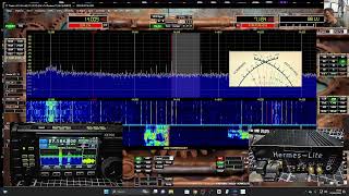 HERMES LITE 2 amp XIEGU X6100  overview [upl. by Nyahs901]