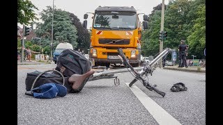 Erneuter Unfall in Lokstedt Radfahrer erliegt seinen Verletzungen [upl. by Ynaitirb201]