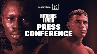 RICHARDSON HITCHINS VS GUSTAVO LEMOS PRESS CONFERENCE LIVESTREAM [upl. by Ladnyk]