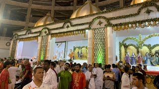 ইসকন মায়াপুরের TOVP মন্দির শুভ উদ্বোধন ISKCON Mayapurs TOVP temple auspicious inauguration [upl. by Delle]