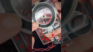 How to set a suunto M2 compass declination lifeskills [upl. by Ayerf]