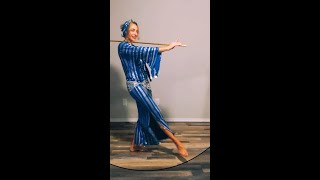 😍🪘Mesmerizing Saidi Belly Dance Performance by El Fen💕dance music dancer bellydance beauty [upl. by Ciprian]