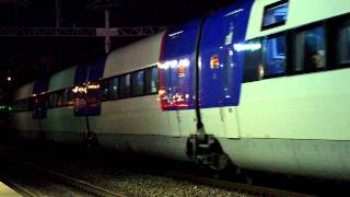 KTX train entering Jeongeup station  South Korea [upl. by Ycnalc]