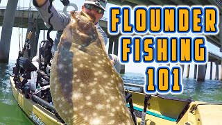 HOW TO CATCH FLOUNDER Flounder Fishing Guide with Tackle and Techniques [upl. by Ahsataj270]