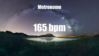 Metronome 165 bpm [upl. by Richia]