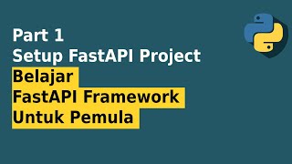 Fastapi Setup Project  Part 1 Belajar FastAPI Framework Untuk Pemula [upl. by Anihsat199]