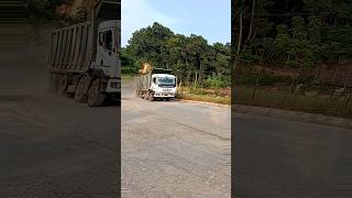 Ashok Leyland 16 cakka damper track road King 👑👑automobile bhojpuri foryou like love [upl. by Madai]