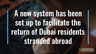 GDRFA approval permit step by step procedure for Dubai residents to return [upl. by Eirolav]