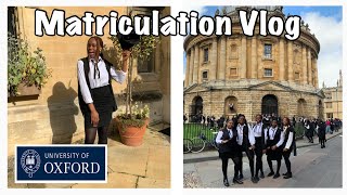 Oxford Matriculation vlog  Oxford Day in the life  Simply Fran [upl. by Pylle]