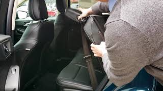 2020 Ford Escape SEL  How to Fold Down Back Seats on the 2020 Ford Escape SEL [upl. by Meakem]