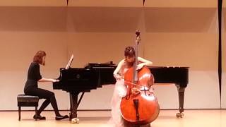 Serge koussevitzky Koussevitzky concerto op3  Eun Hea Noh노은혜 [upl. by Aysahc49]