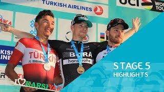 Tour of Turkey 2017  Stage 5  Highlights [upl. by Luigi]