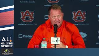 Hugh Freeze addresses the media Monday as Auburn looks ahead to its week 2 game vs Cal [upl. by Demahum9]